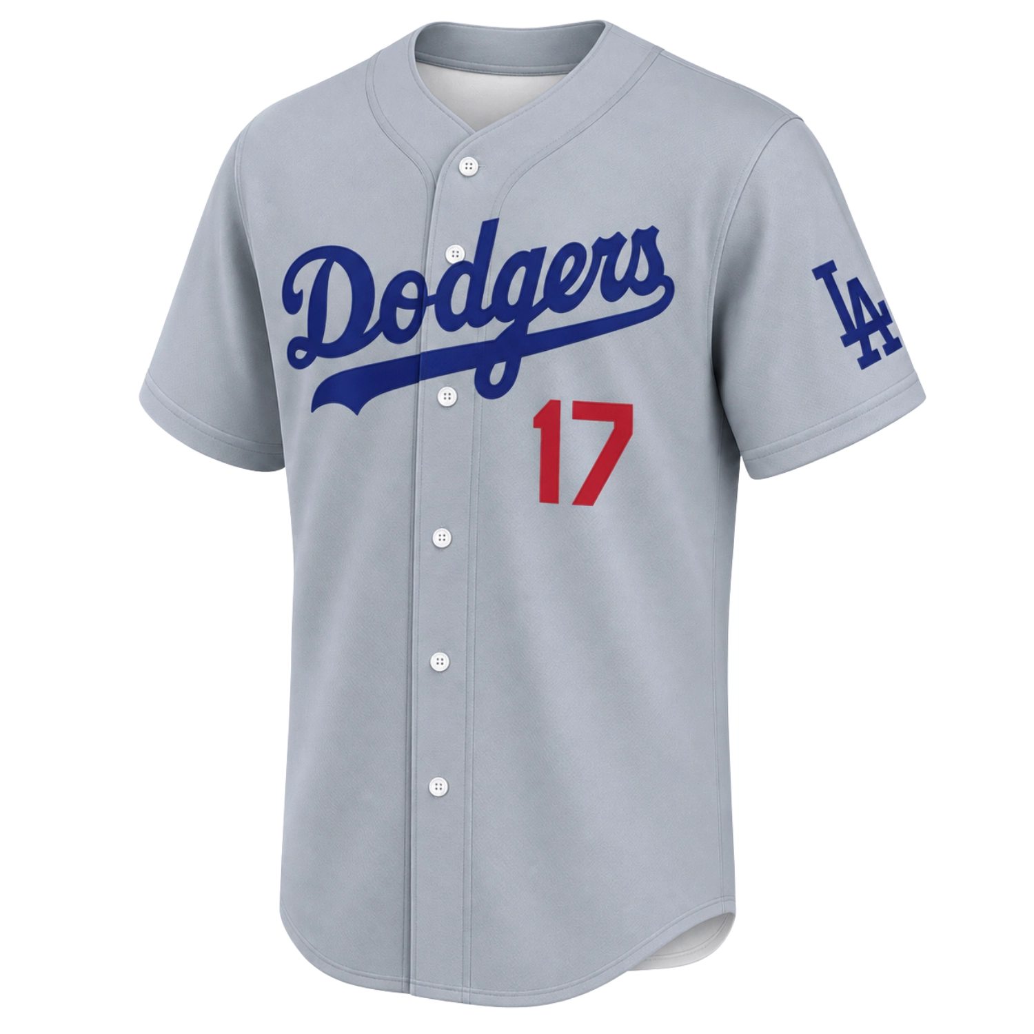 Shohei Ohtani LA Dodgers Gray Jersey – Pride Player Style