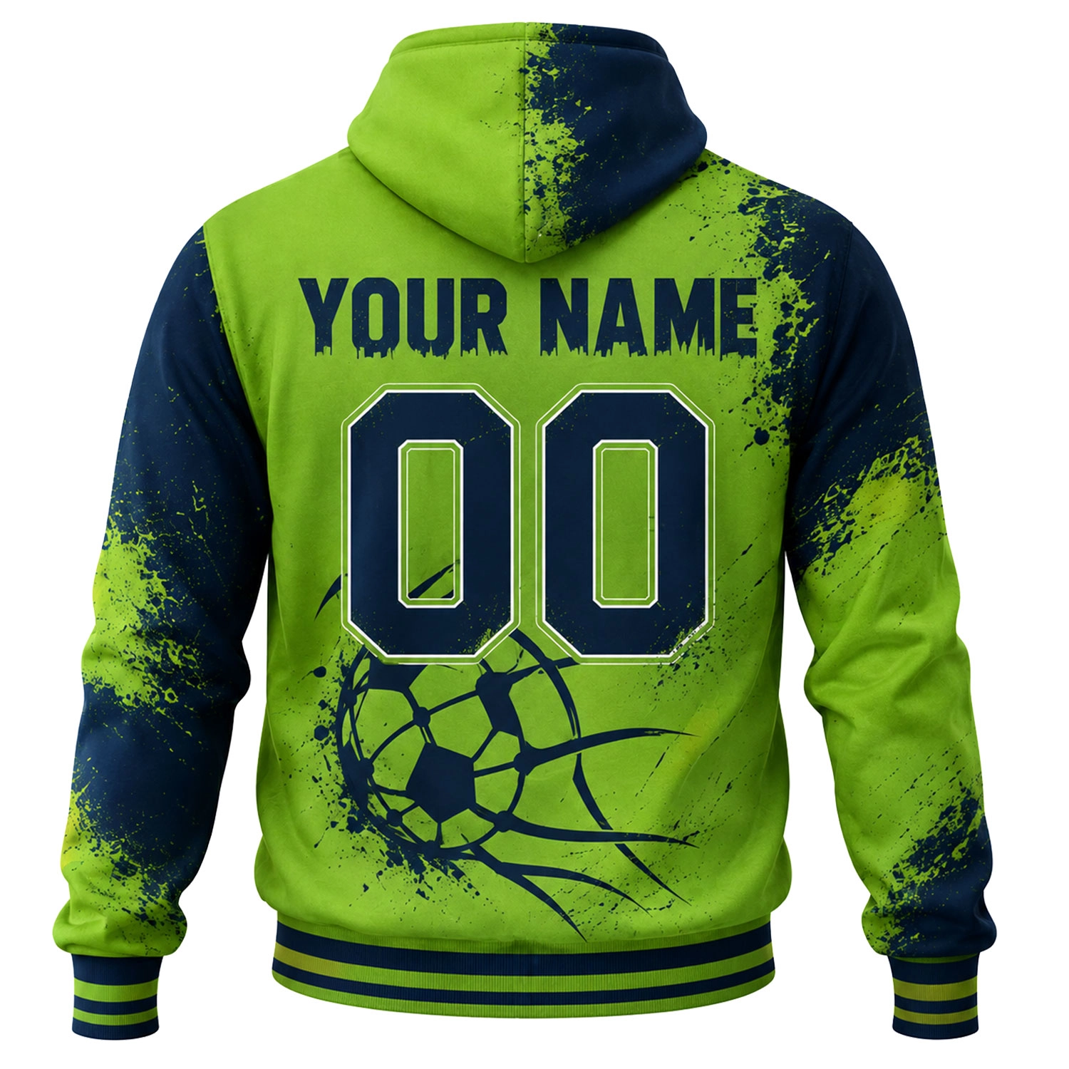 Sounders FC Hoodie Custom Vibrant Soccer Fan Style - Image 3
