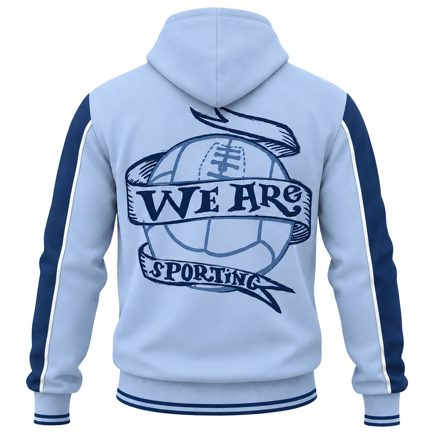 Sporting Kansas City Fan Hoodie Solid Minimal Crest - Image 3