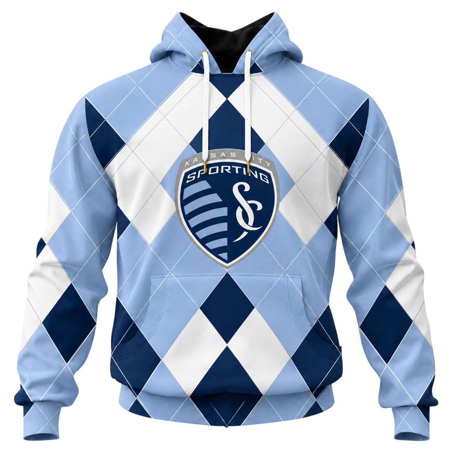 Sporting Kansas City Hoodie Custom Remarkable Blue Style - Image 2