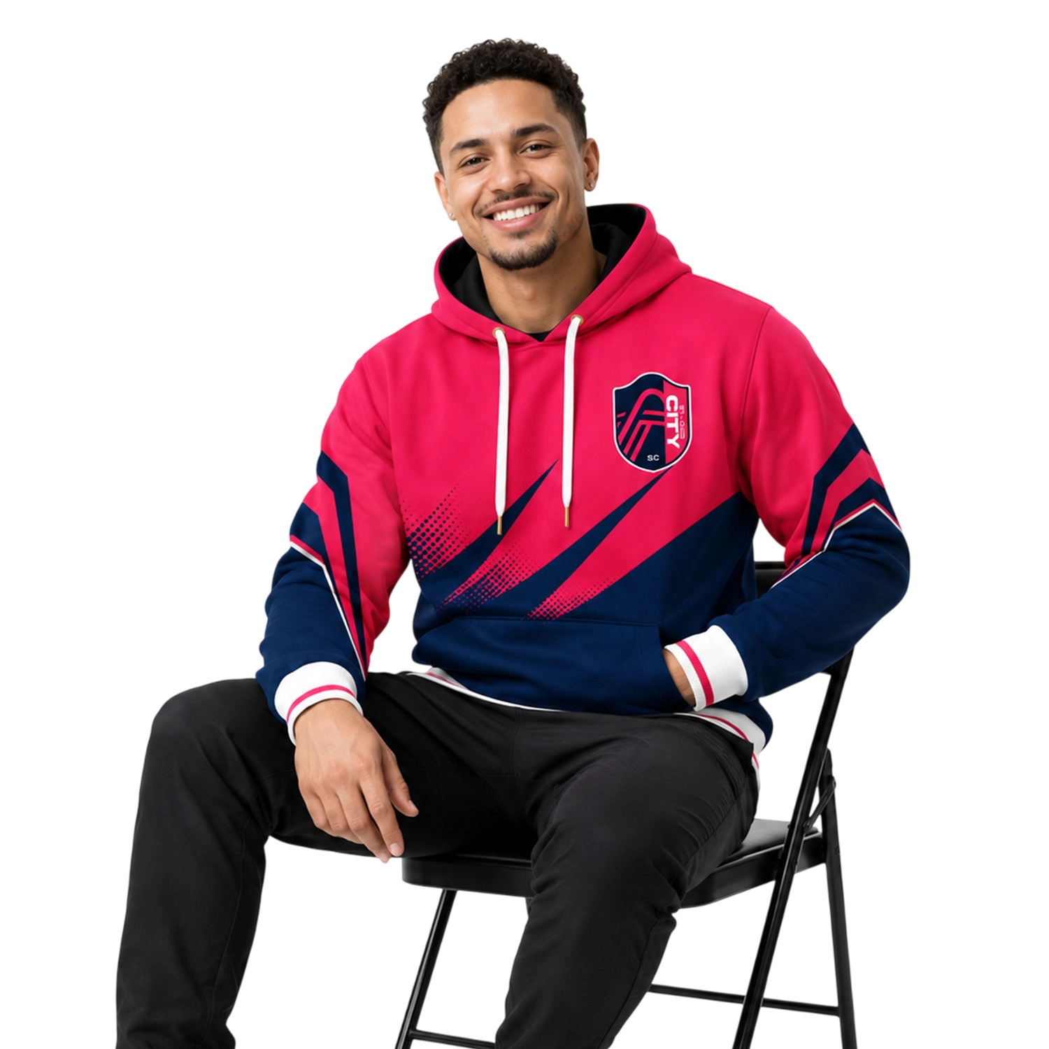 St Louis Soccer Hoodie Custom Exclusive Fan Design - Image 4