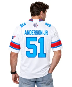 Texans Anderson Jr White Rivalries Jersey - Legendary Player Edition