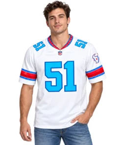 Texans Anderson Jr White Rivalries Jersey - Legendary Player Edition