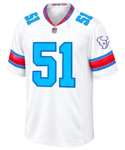 Texans Anderson Jr White Rivalries Jersey - Legendary Player Edition