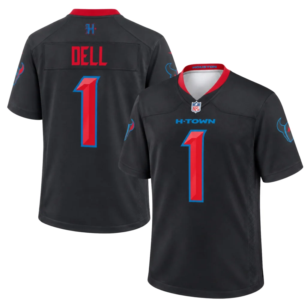 Texans Dell Alternate Jersey - Legendary Black Game Day Style