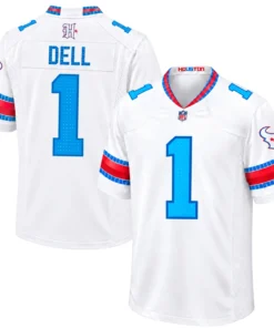 Texans Dell White Rivalries Jersey - Stunning Player Edition
