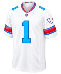Texans Dell White Rivalries Jersey - Stunning Player Edition