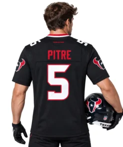 Texans Pitre Navy Jersey - Legendary Fan Collection