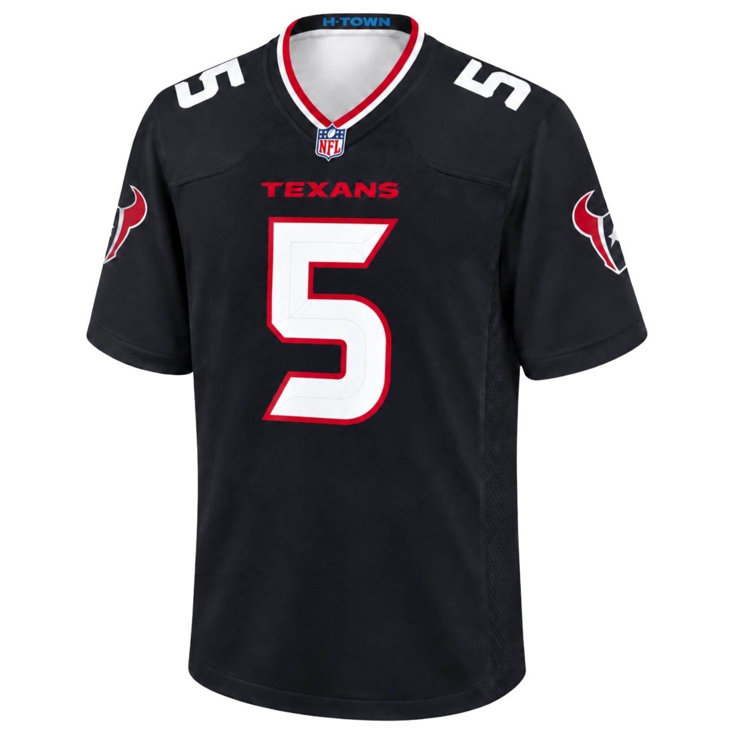 Texans Pitre Navy Jersey - Legendary Fan Collection