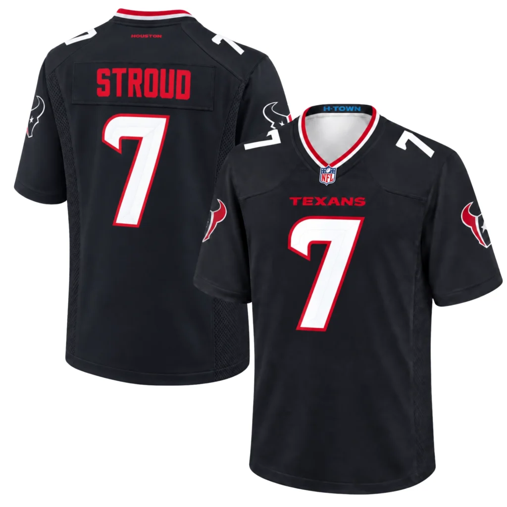Texans Stroud Navy Legend Jersey - Epic Fan Collection