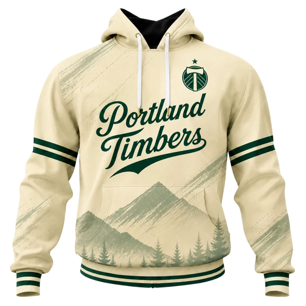 Timbers Hoodie Custom Remarkable Vintage Script
