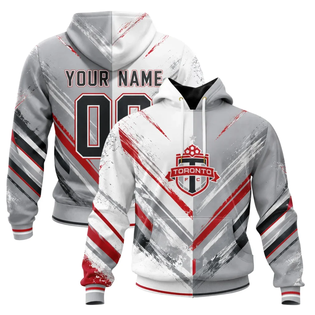 Toronto FC Custom Hoodie Name & Number – Bold Merch Sport
