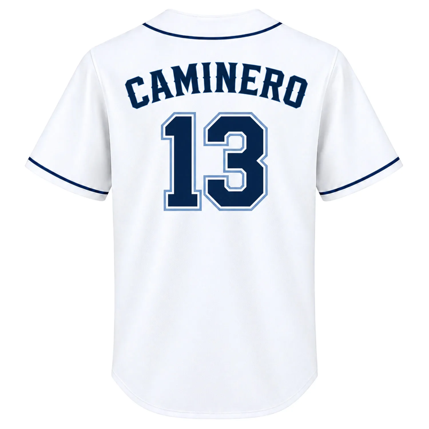 TP Rays Home Jersey Junior Caminero Bold - Image 3