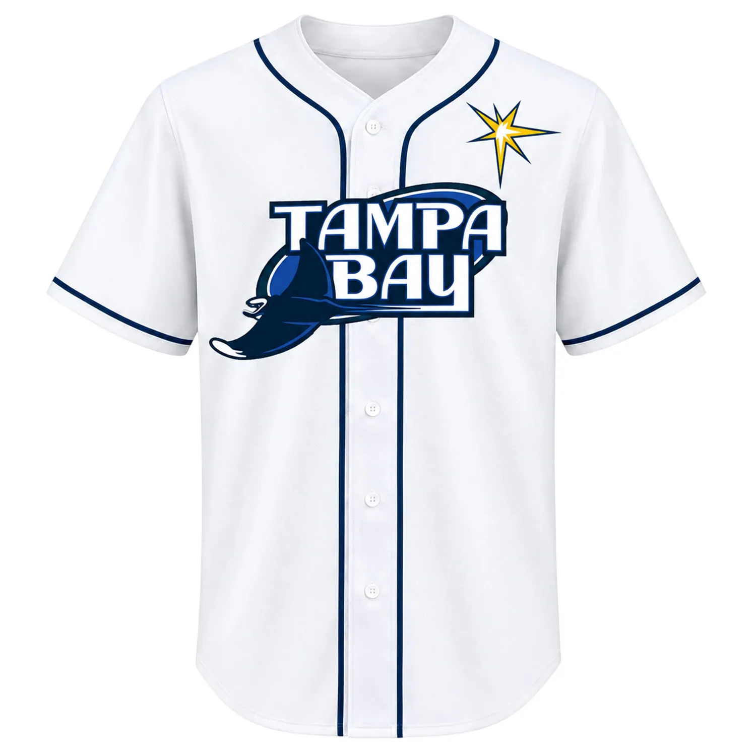 TP Rays Home Jersey Junior Caminero Bold - Image 2