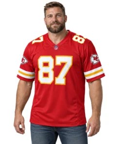 Travis Kelce Chiefs Red Rivalries Jersey - Epic Champion Legacy