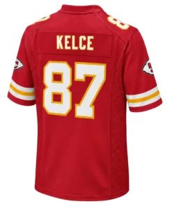 Travis Kelce Chiefs Red Rivalries Jersey - Epic Champion Legacy