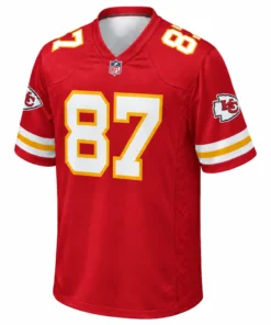 Travis Kelce Chiefs Red Rivalries Jersey - Epic Champion Legacy