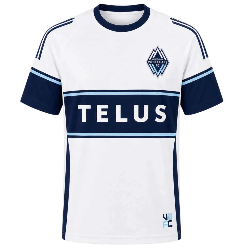 Vancouver FC Thomas Muller White Jersey Bold Name & Number