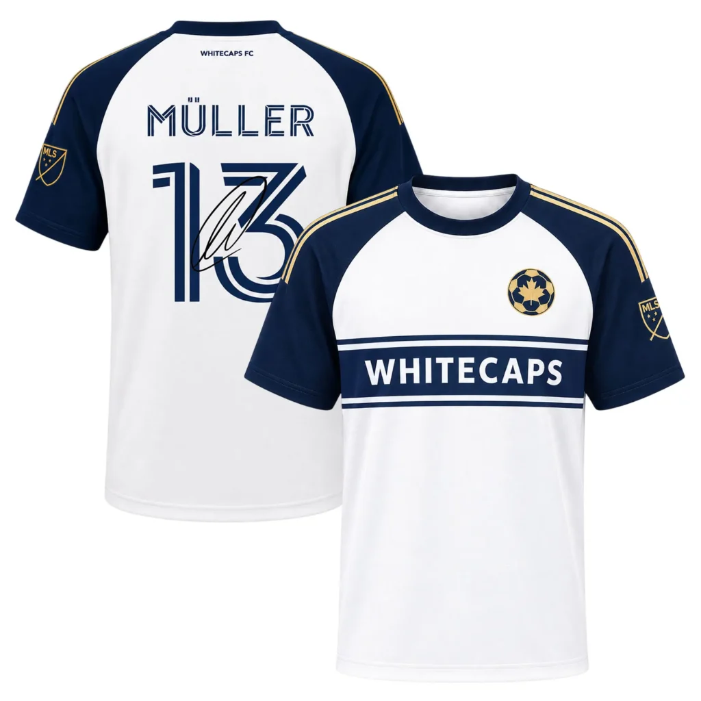 Vancouver Thomas Muller White 2026 Jersey Epic Merch Sport