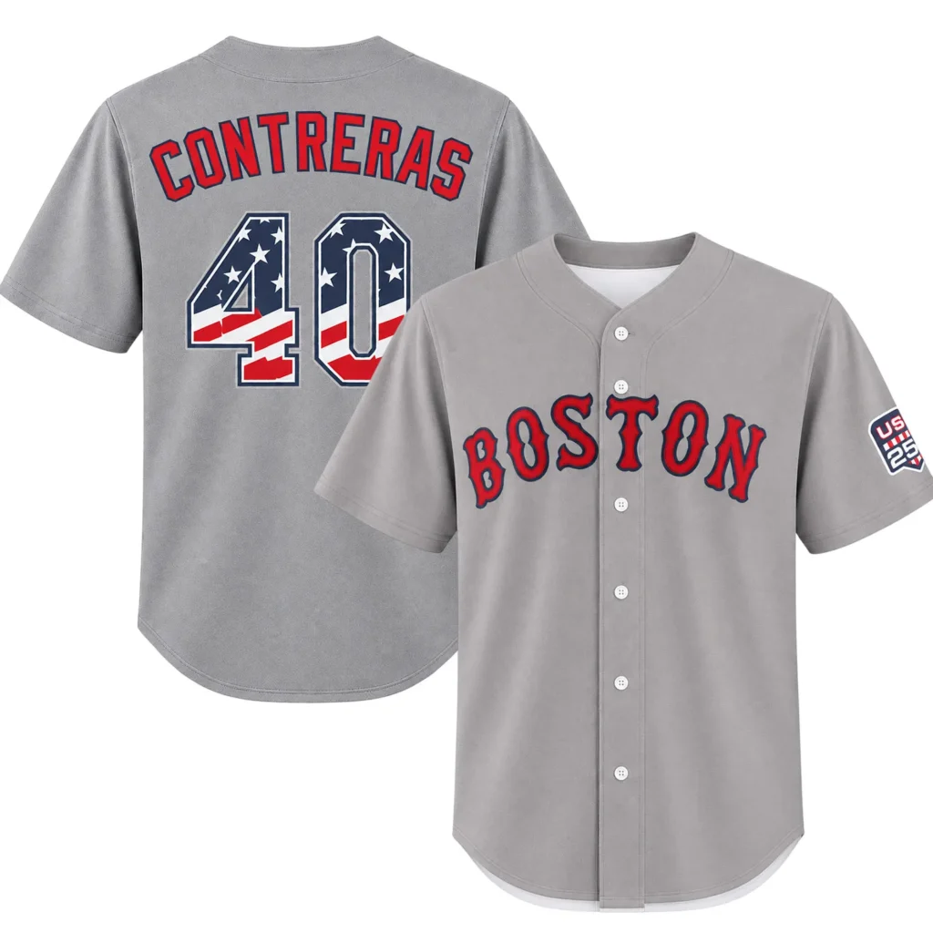Willson Contreras Red Sox Jersey Special Fan Style