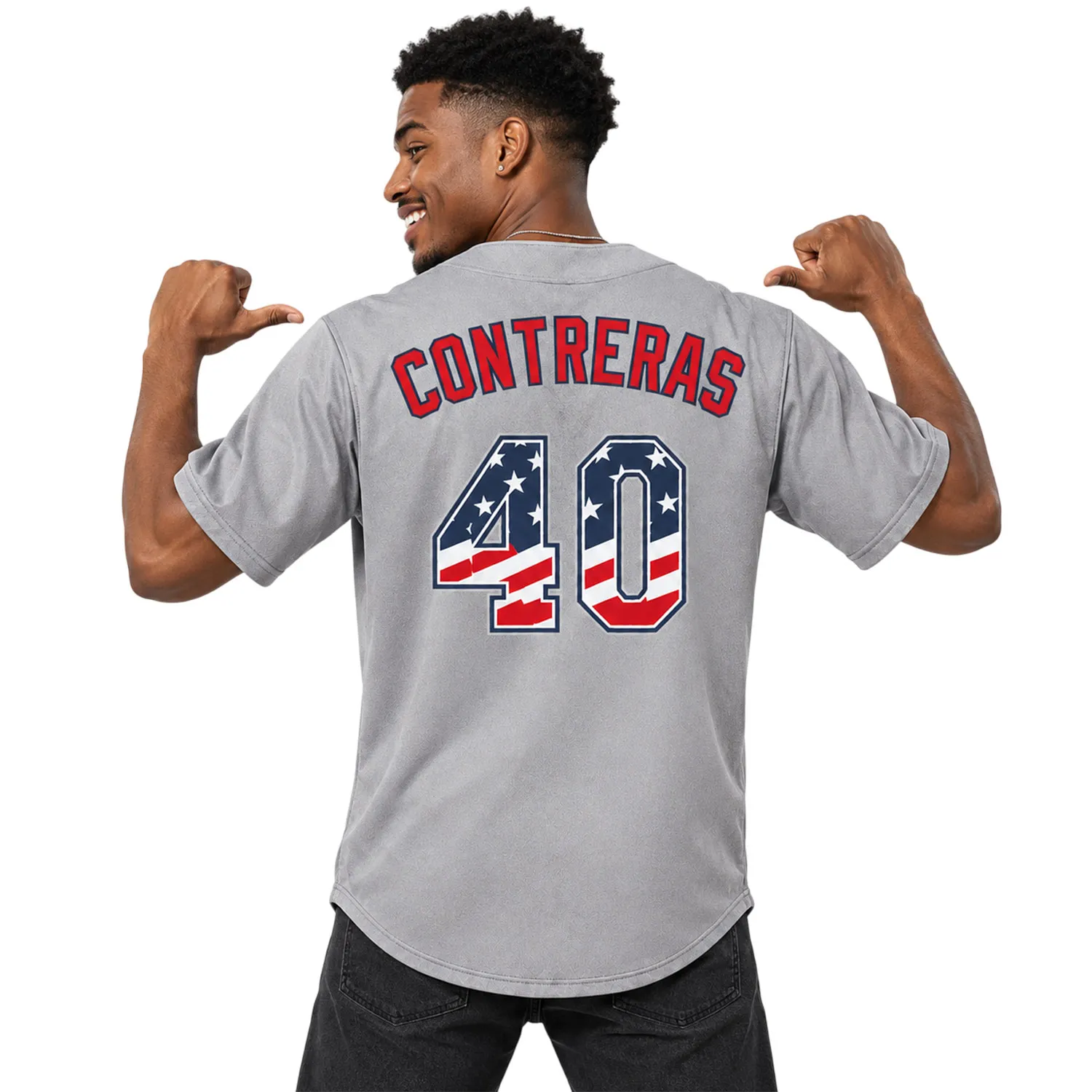 Willson Contreras Red Sox Jersey Special Fan Style - Image 4
