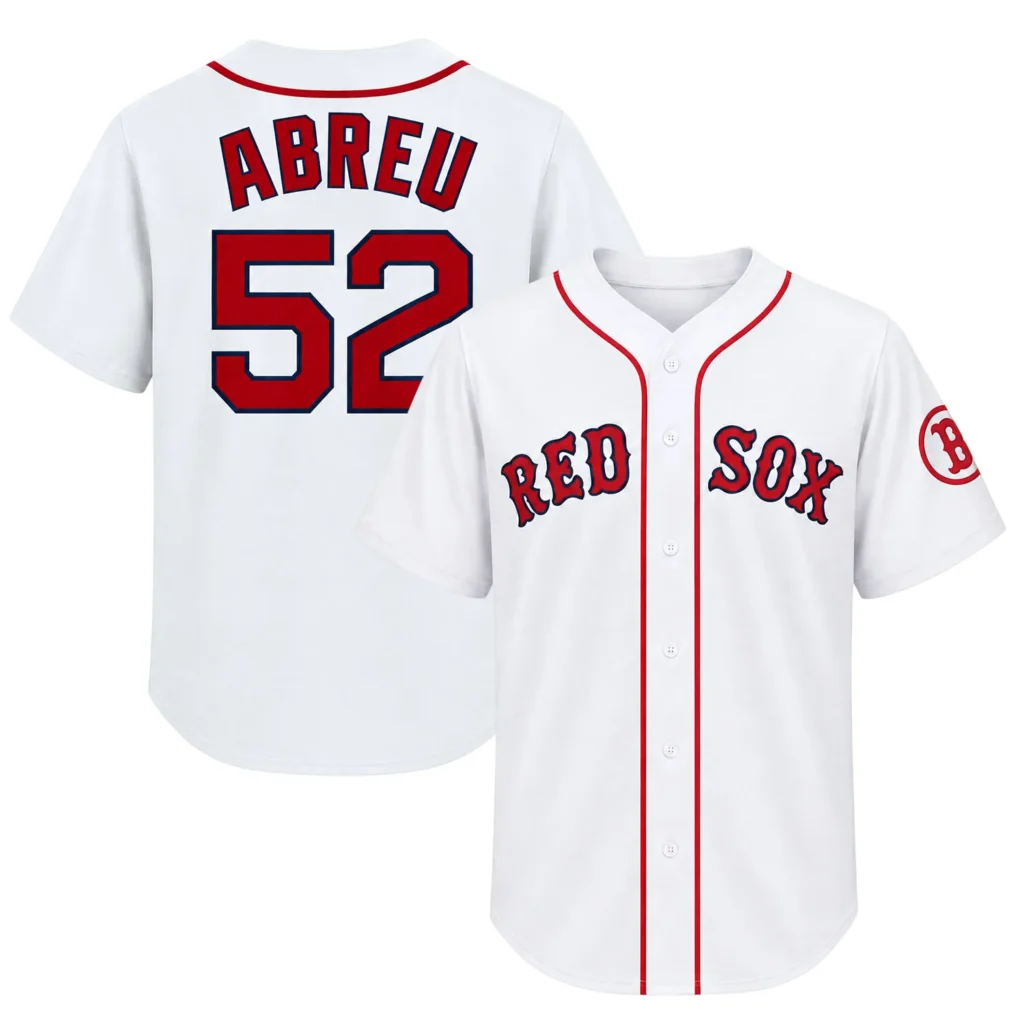 Wilyer Abreu Red Sox Home Jersey Proven Merch Sport
