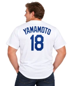 Yoshinobu Yamamoto White Dodgers Jersey – Elite Baseball Style