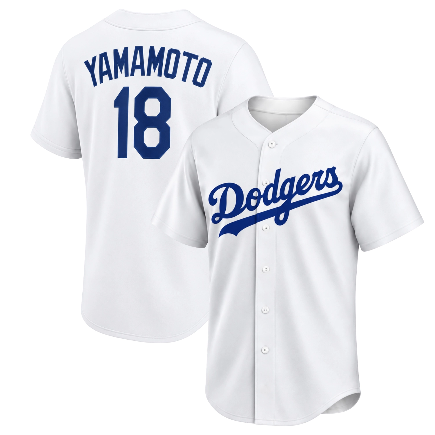 Yoshinobu Yamamoto White Dodgers Jersey – Elite Baseball Style