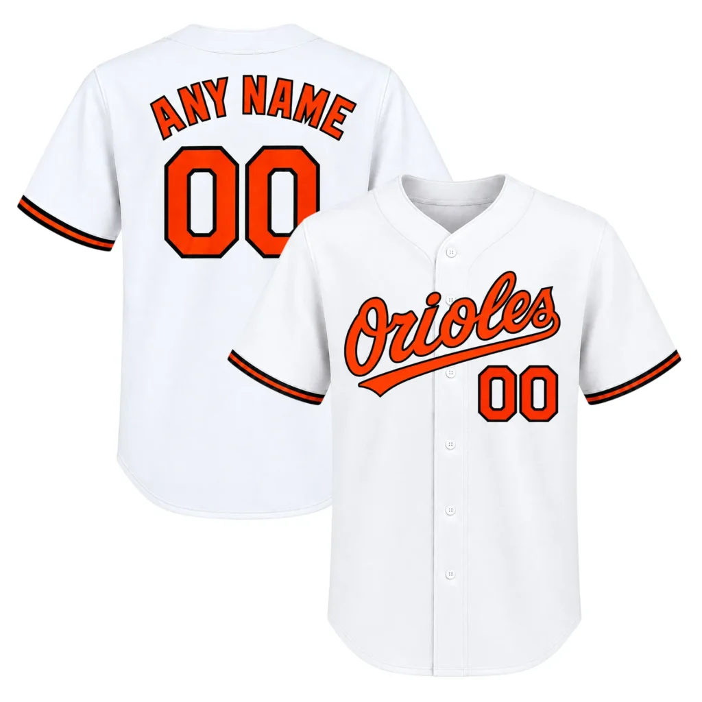 Youth Baltimore Orioles White Jersey Ultimate fan apparel