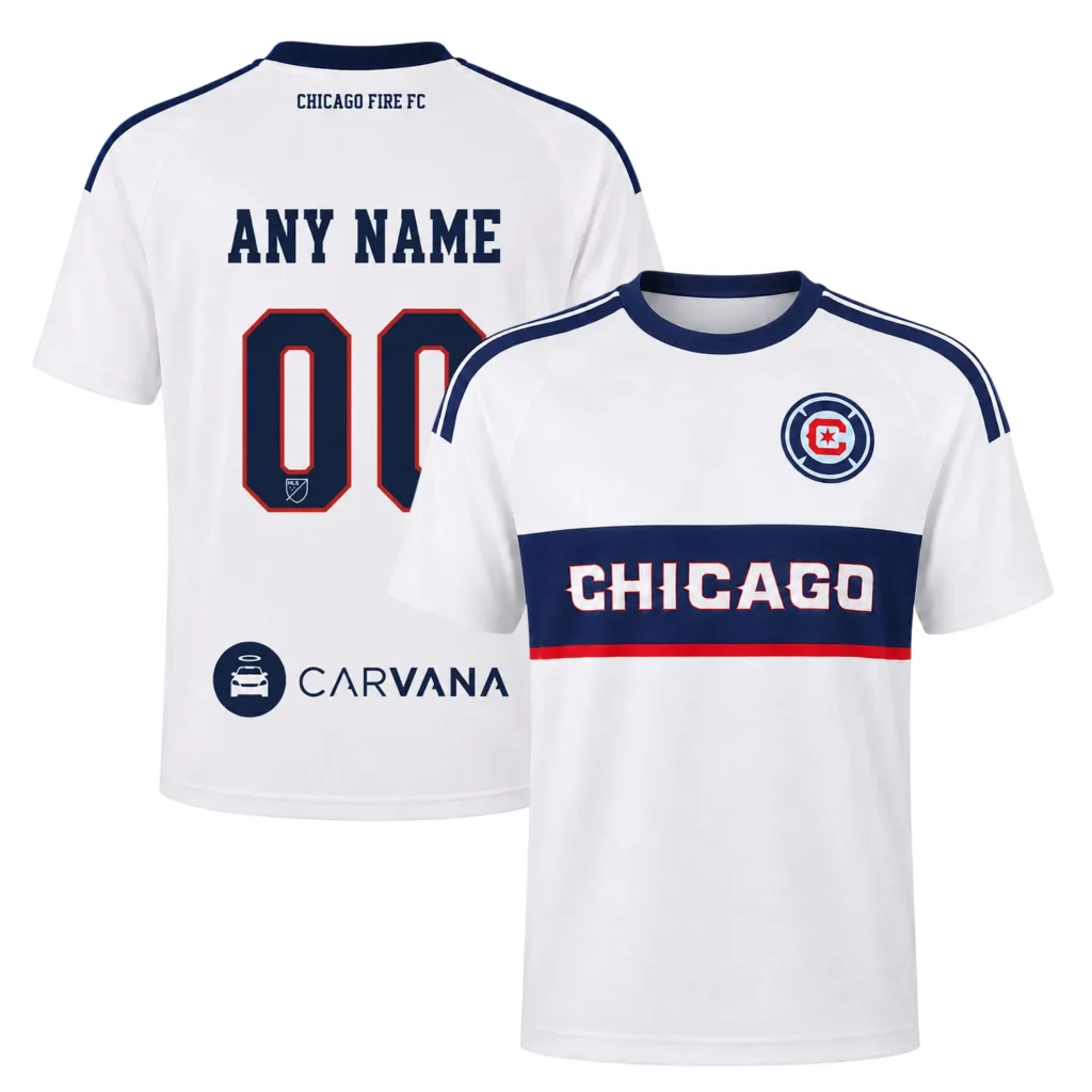 Youth Chicago Fire Custom Jersey Ultimate Soccer Fanwear