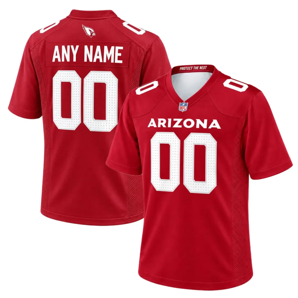 Arizona Cardinals Home Custom Jersey – Personalized Fan Edition