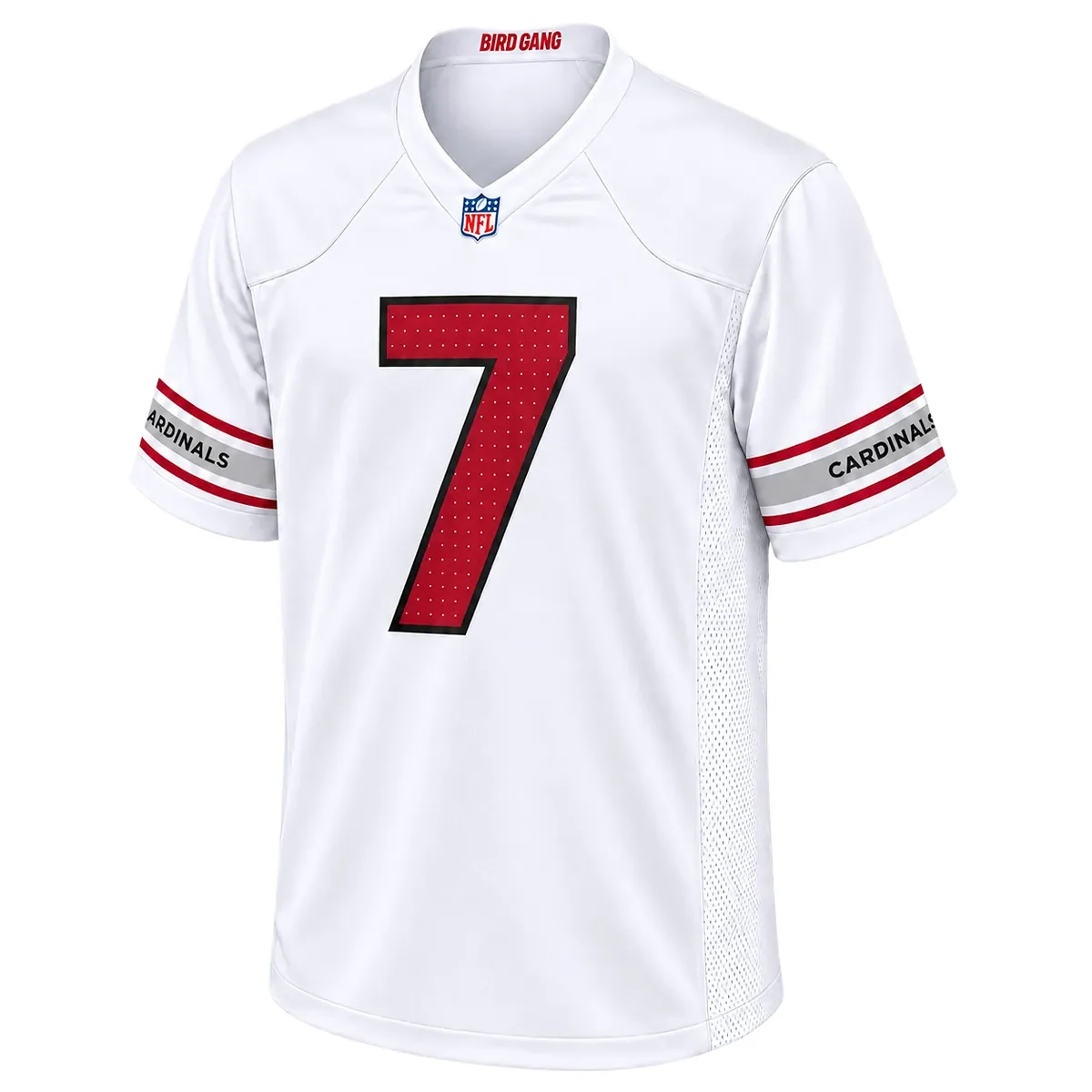 Arizona Cardinals Jacoby Brissett White Jersey – front view