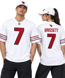 Arizona Cardinals Jacoby Brissett White Jersey – alternate view 2