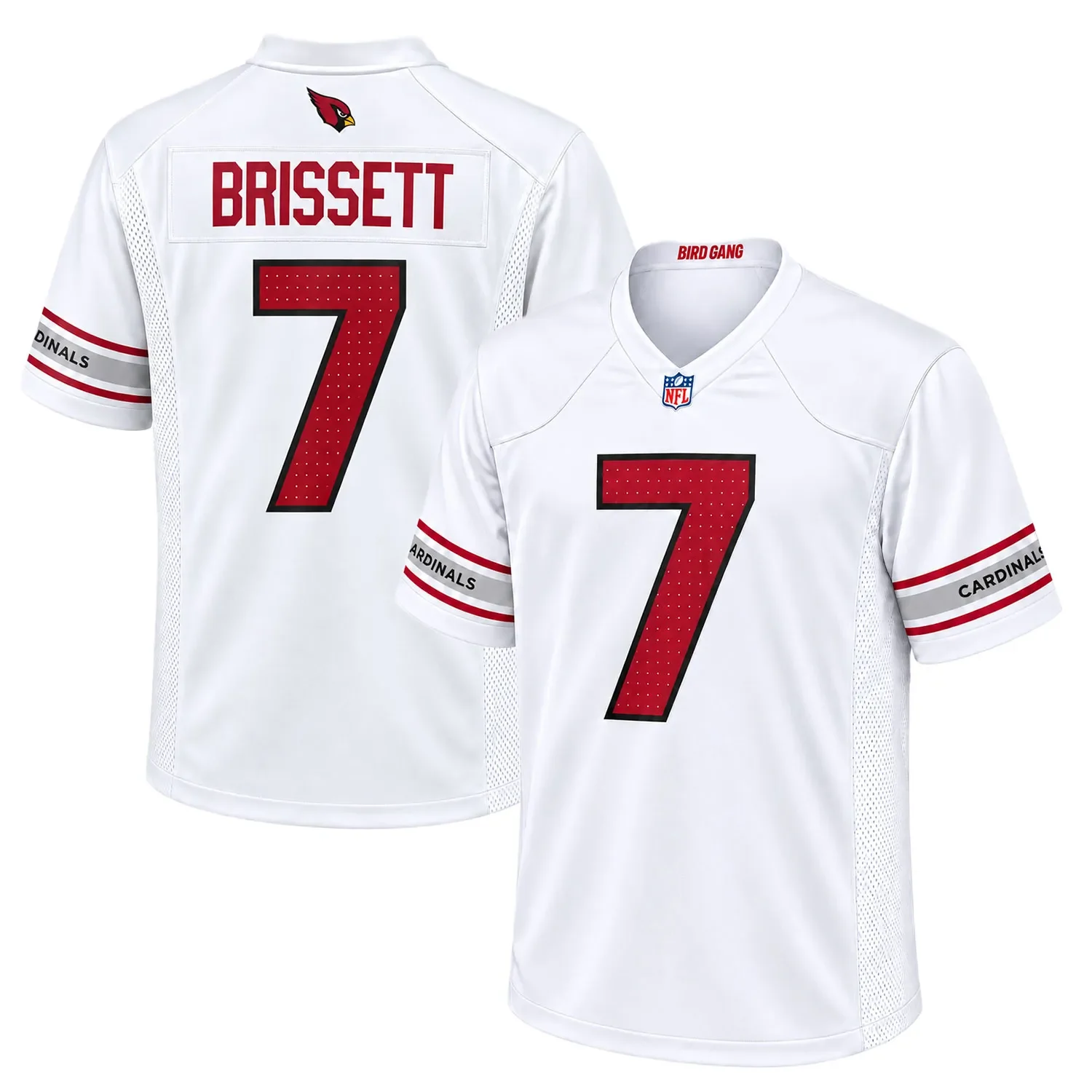 Arizona Cardinals Jacoby Brissett White Jersey