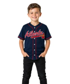 Atlanta Braves Austin Riley Alternate Jersey – alternate view 5