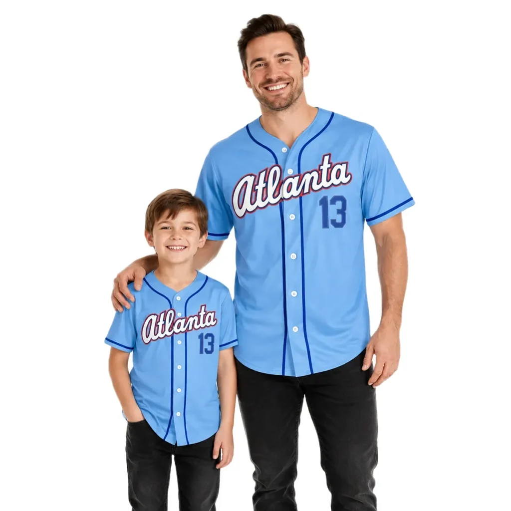 Atlanta Braves Austin Riley Blue Jersey – Game Day Fan Jersey