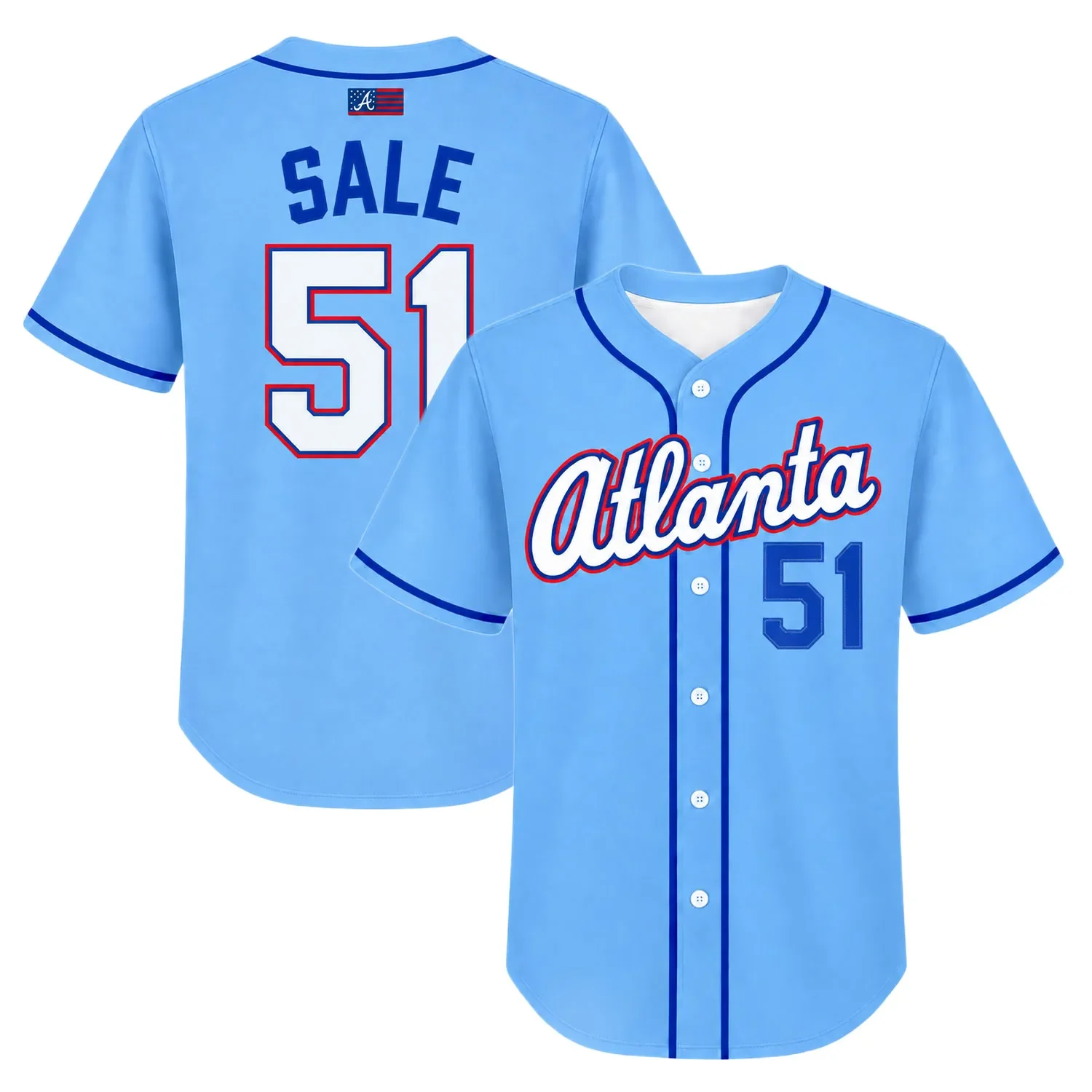 Atlanta Braves Chris Sale Jersey