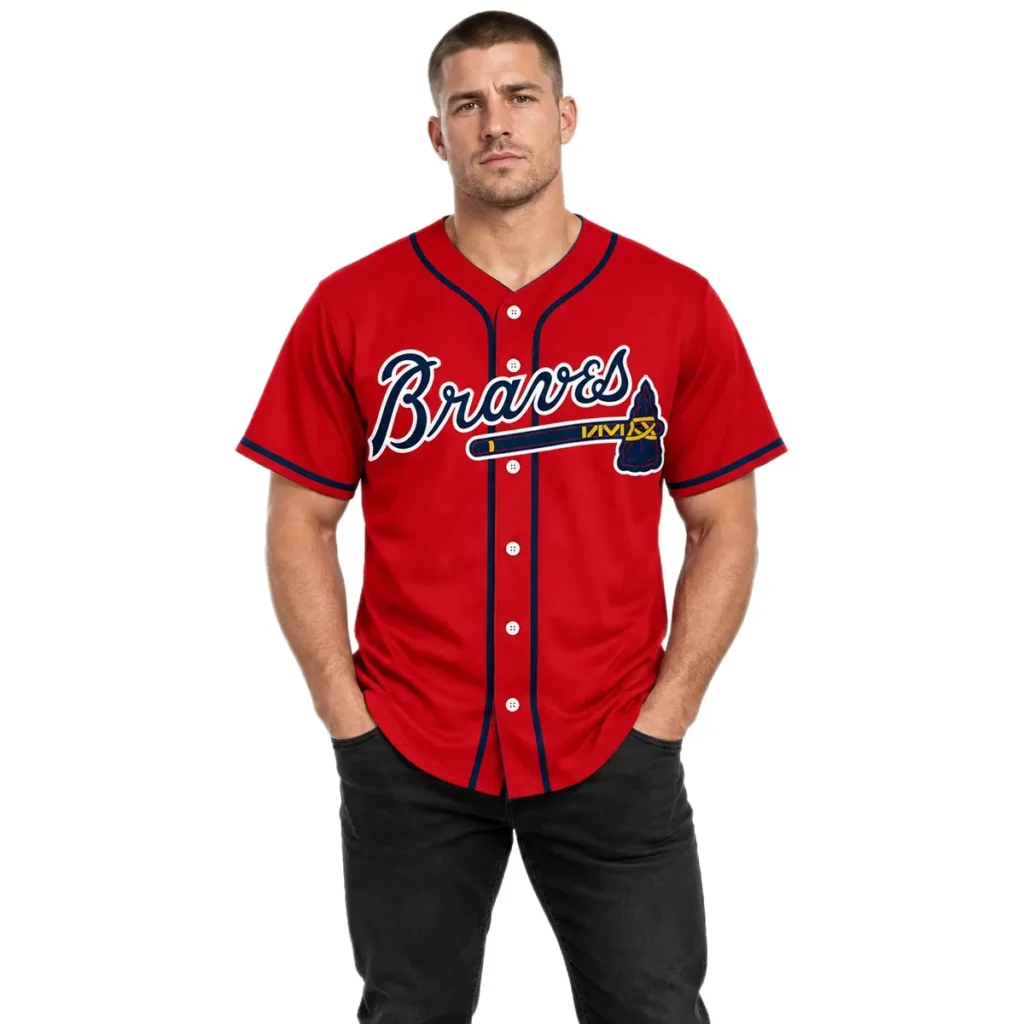 Atlanta Braves Matt Olson Red Jersey – Matchday Fan Edition