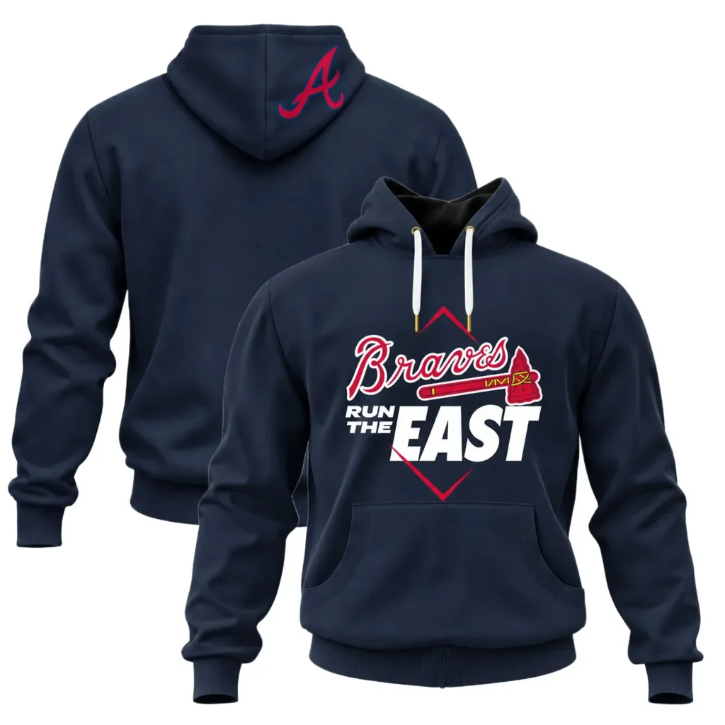 Atlanta Braves NL East Champions Hoodie – Cozy Fan Hoodie