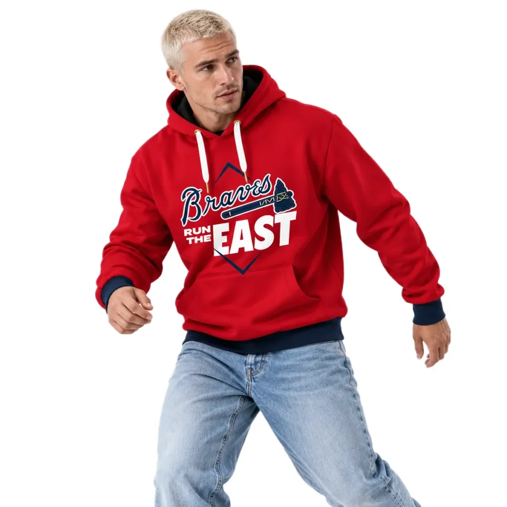Atlanta Braves NL East Champions Hoodie – Game Day Pullover