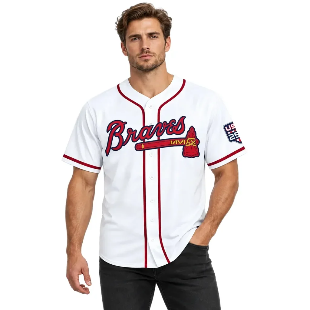 Atlanta Braves Ronald Acuña Jr. White Home Jersey – Stadium Ready Fan Style