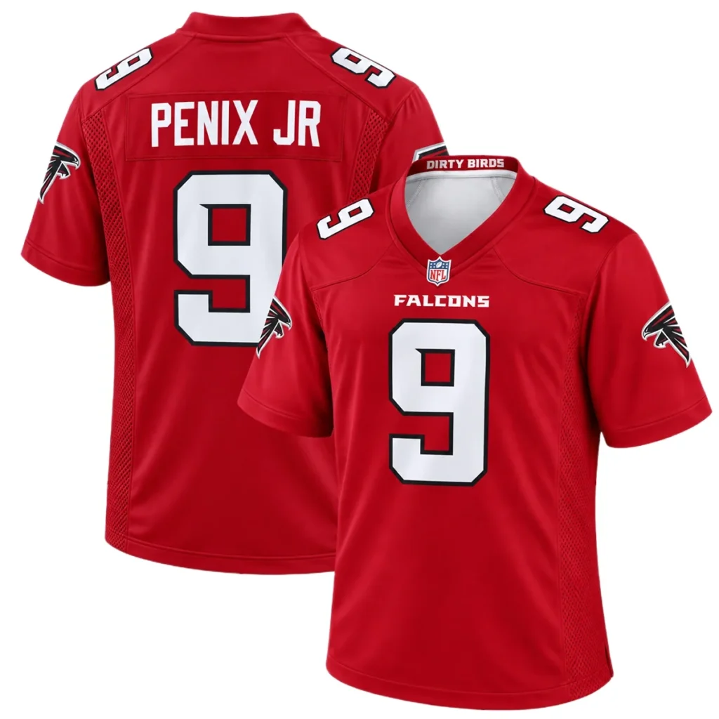 Atlanta Falcons Bijan Robinson Red Jersey – Game Day Fan Jersey