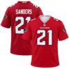 Atlanta Falcons Deion Sanders Red Jersey