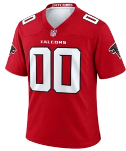 Atlanta Falcons Red Home Custom Jersey – front view