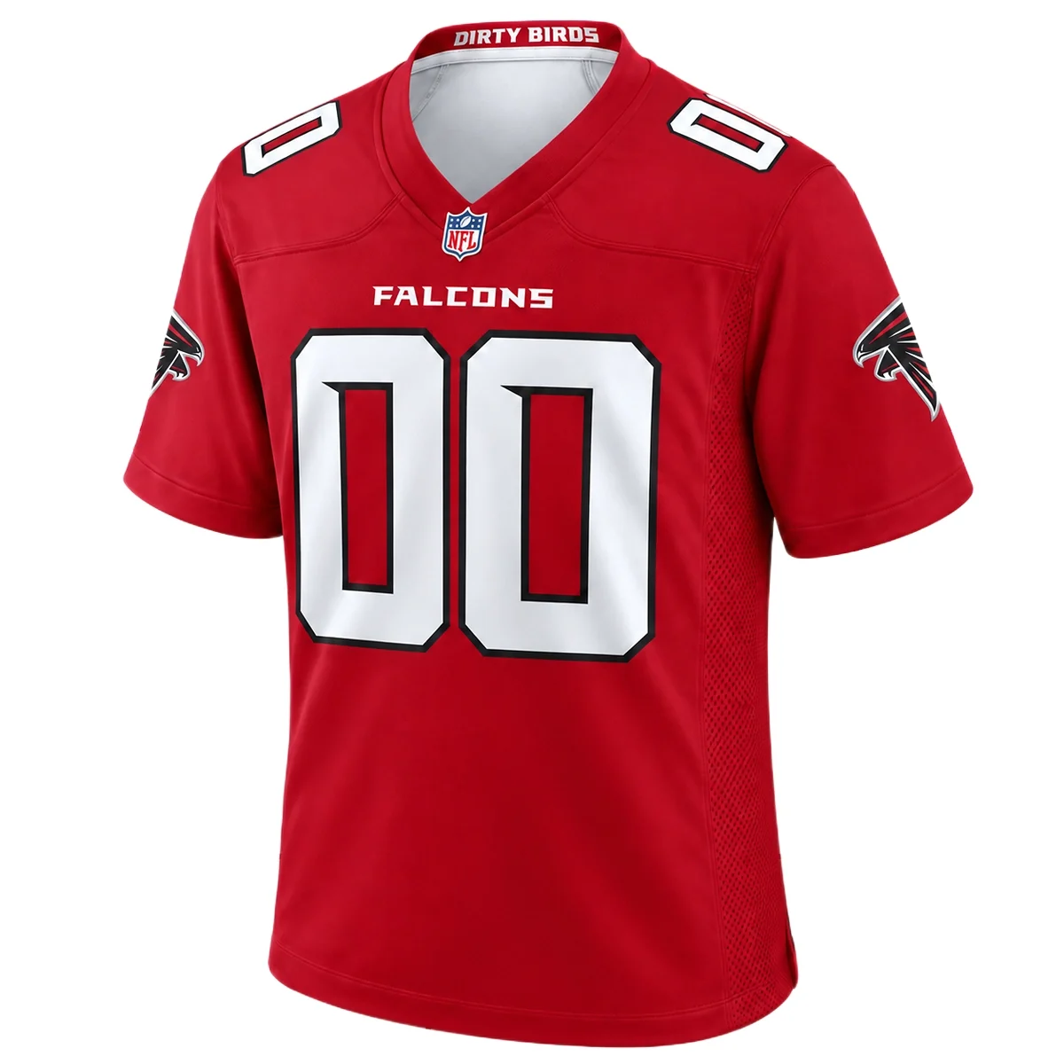 Atlanta Falcons Red Home Custom Jersey – front view