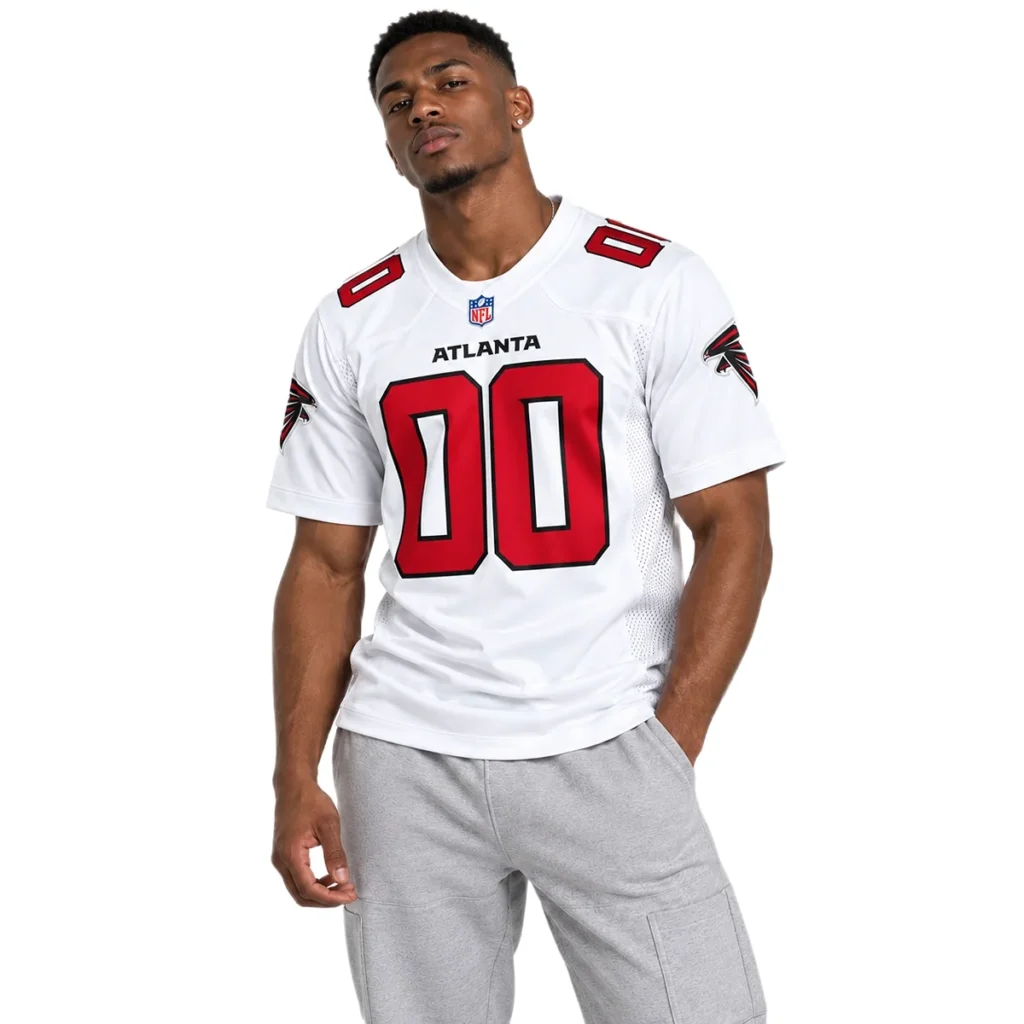 Atlanta Falcons White Custom Jersey – Season Pride Edition