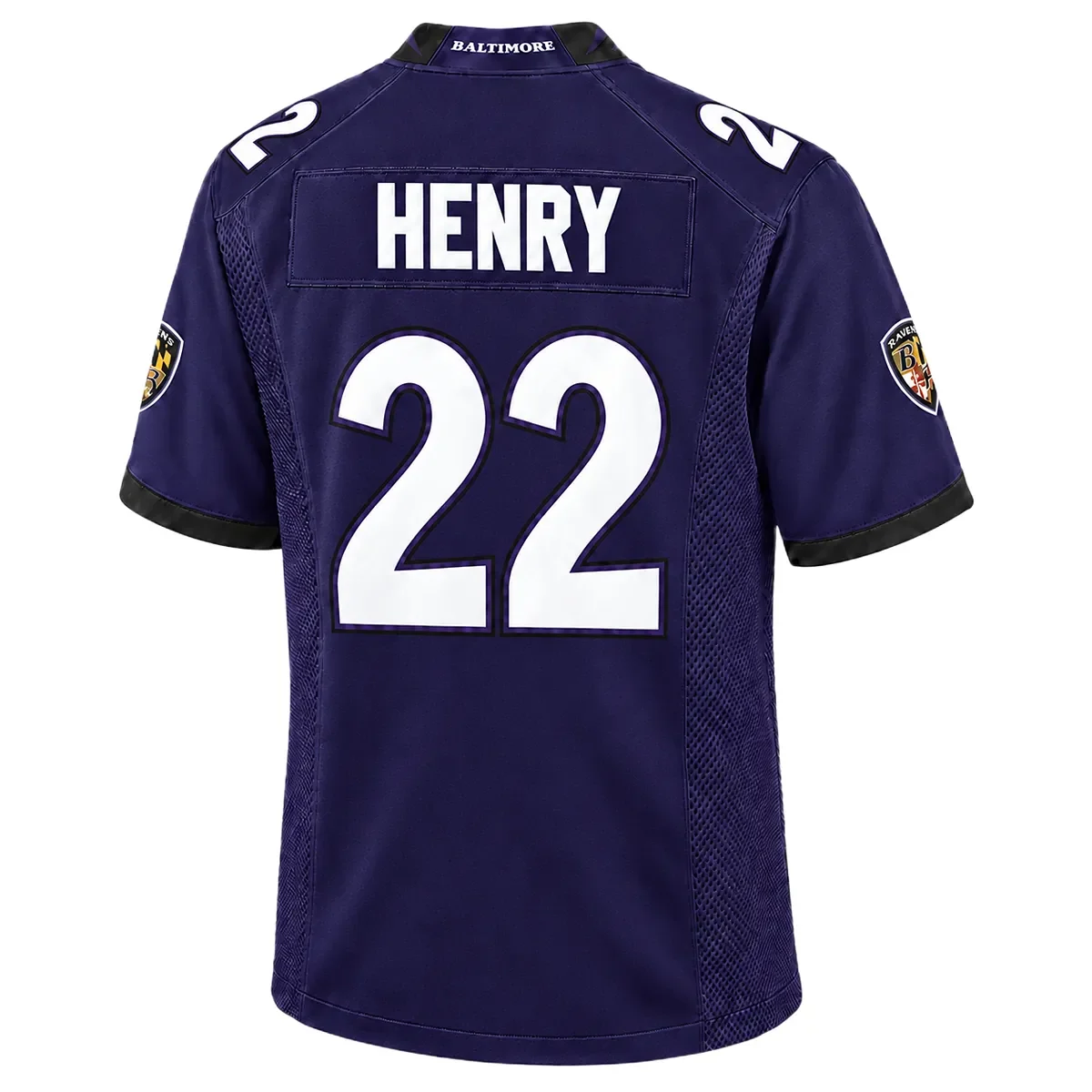 Baltimore Ravens Derrick Henry Jersey – back view