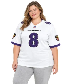 Baltimore Ravens Lamar Jackson Jersey – alternate view 5