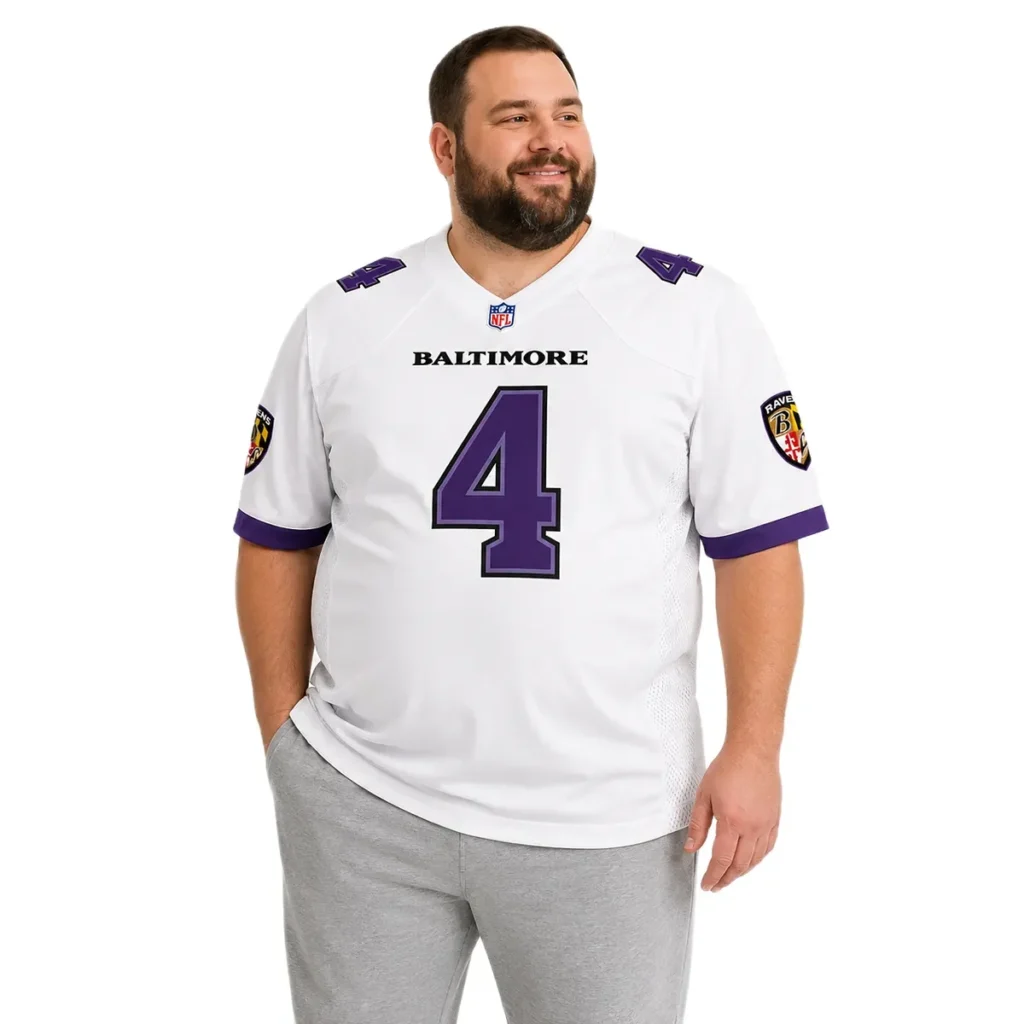 Baltimore Ravens Zay Flowers Away Jersey – Home Crowd Fan Style