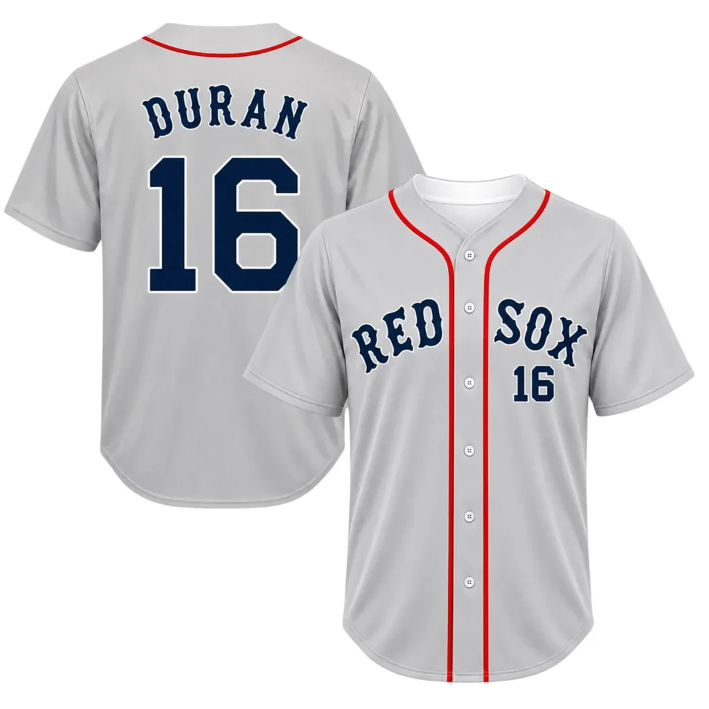 Boston Red Sox Jarren Duran Red Jersey – Name & Number Fan Jersey
